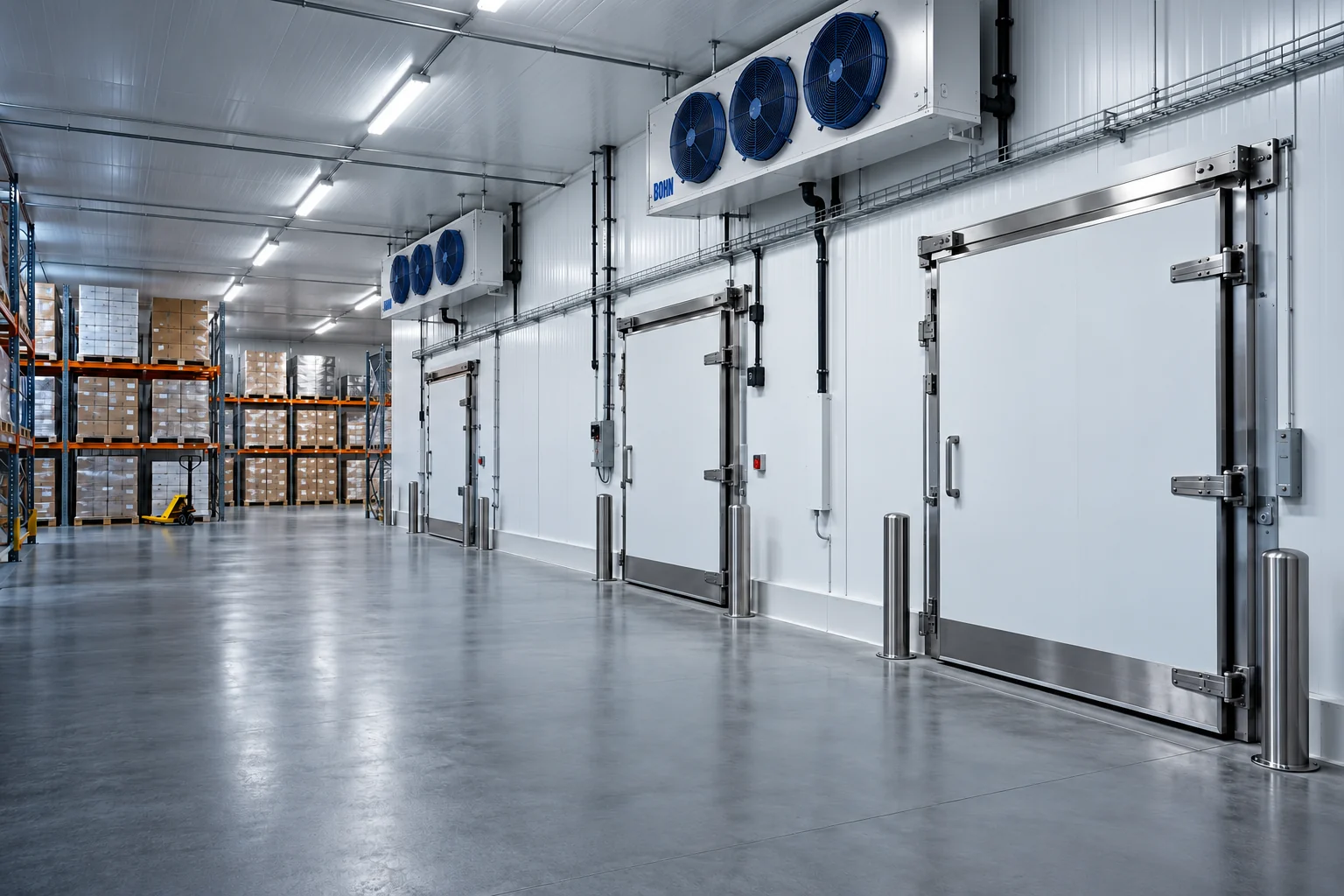 Modern refrigerated storage facility